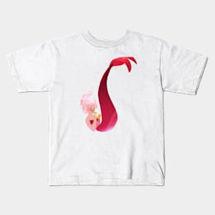 A mermaid  playing music Kids T-Shirt